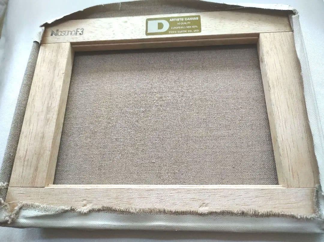 油彩　F3　静物画　ウイスキー　原画