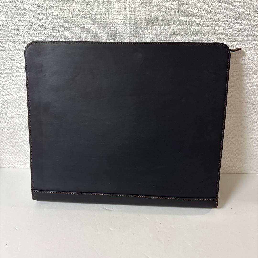 レザービジネスiPadジッパーフォルダー多機能会議ドキュメントホルダーオフィス