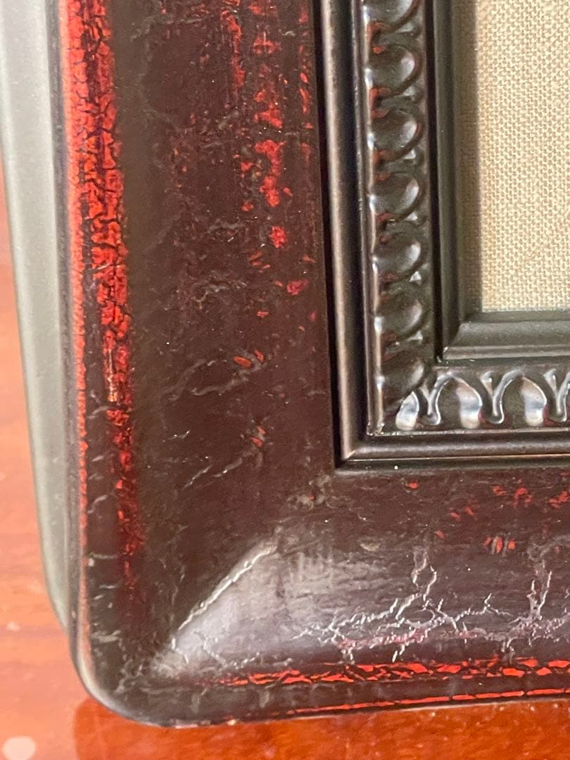 竹尾文夫　『水仙』油彩画 フレーム付き