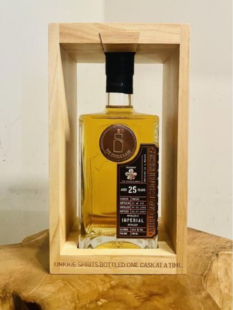 ザ シングルカスク ウイスキー用　空箱　木箱　木ケーキ　5個セット