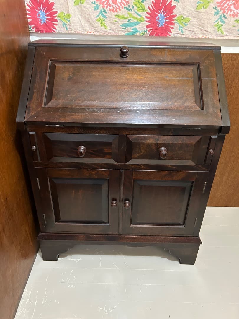 松本民芸家具ライティングビューロー ✴︎アンティーク・レトロ家具