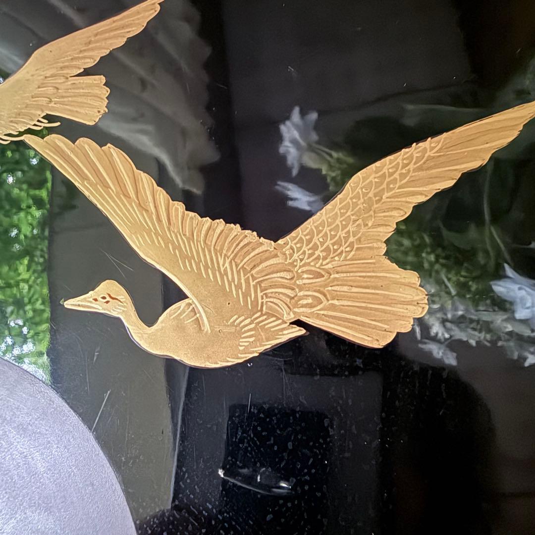 2200様感謝‼️秋の風雅‼️JAPAN 研出蒔絵 『銀月』絵替八寸膳十客木箱