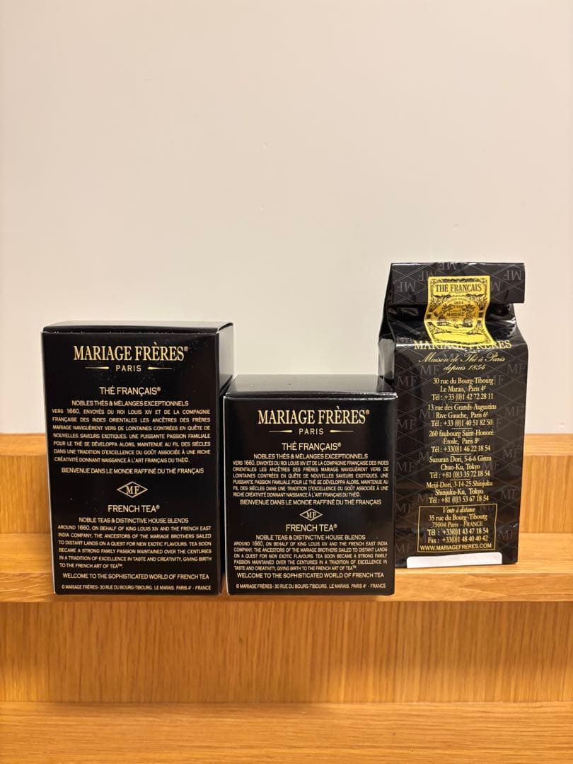 MARIAGE FRERES 茶葉3点セット