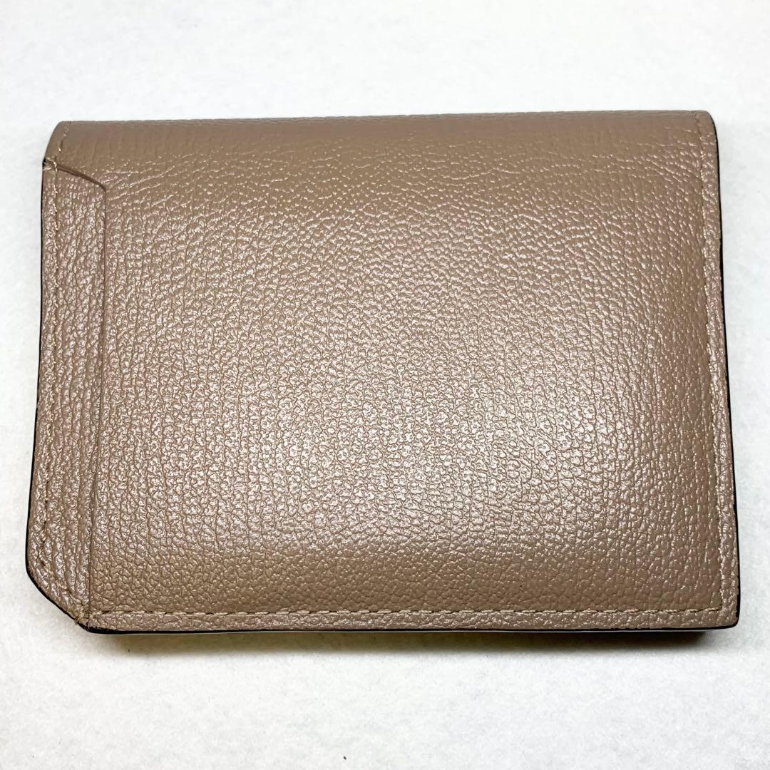 美品 ラルコバレーノ スマートカードウォレット 財布 やぎ革 レザー イタリア製