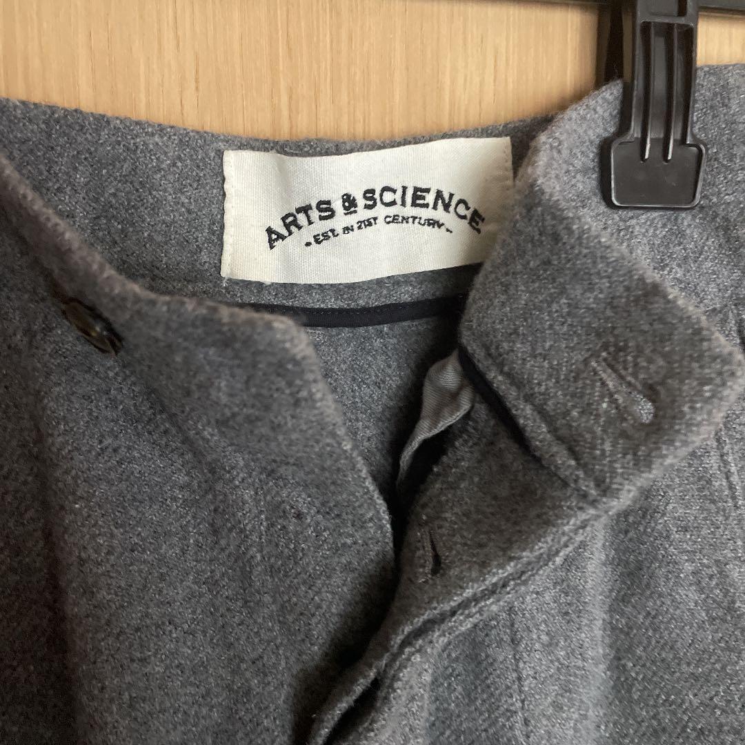 arts&science カシミア入りウール サルエルパンツ
