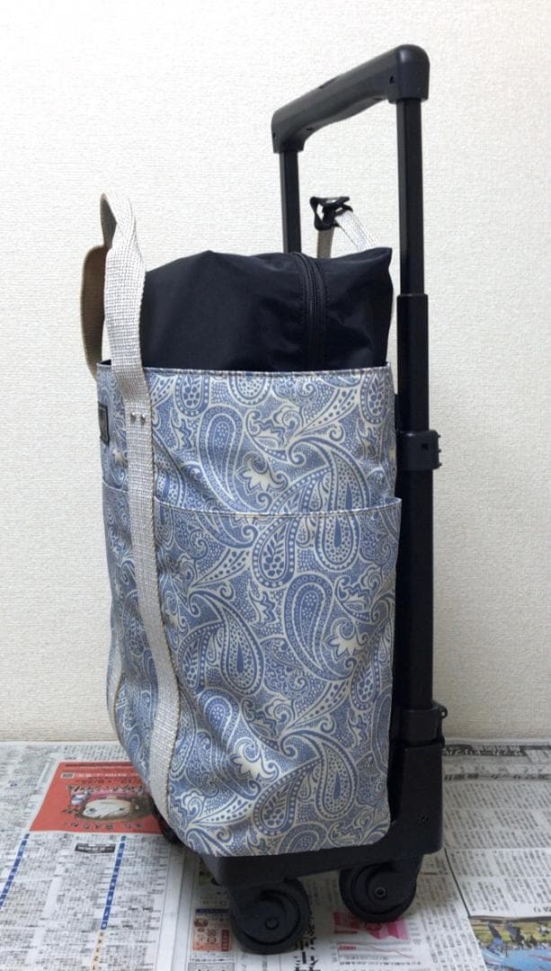 スワニー キャリーカート 4輪 ストッパー ユベーロ ショッピングカート