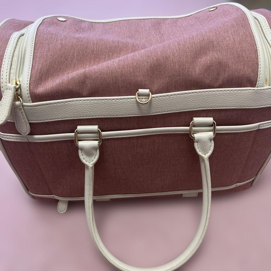 MILLIONG 犬用キャリーバッグ ピンク