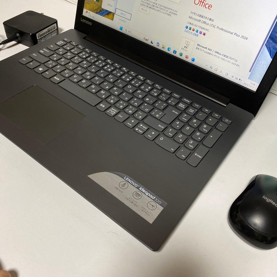 Windows11 オフィス付き　SSD 512GB 美品LENOVOノートPC