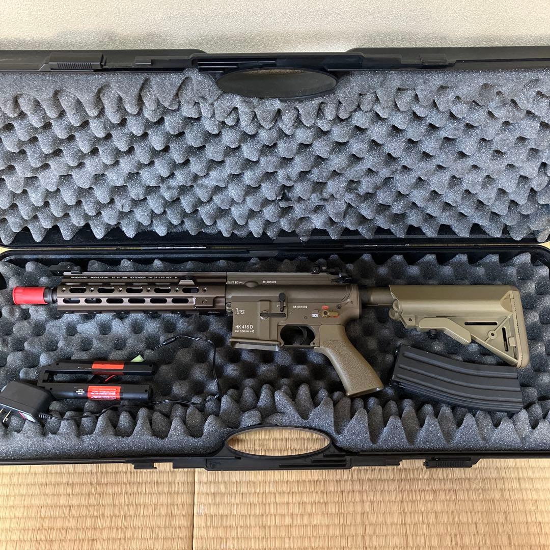 【本体＋ケース】東京マルイ 次世代電動ガン DELTA HK416