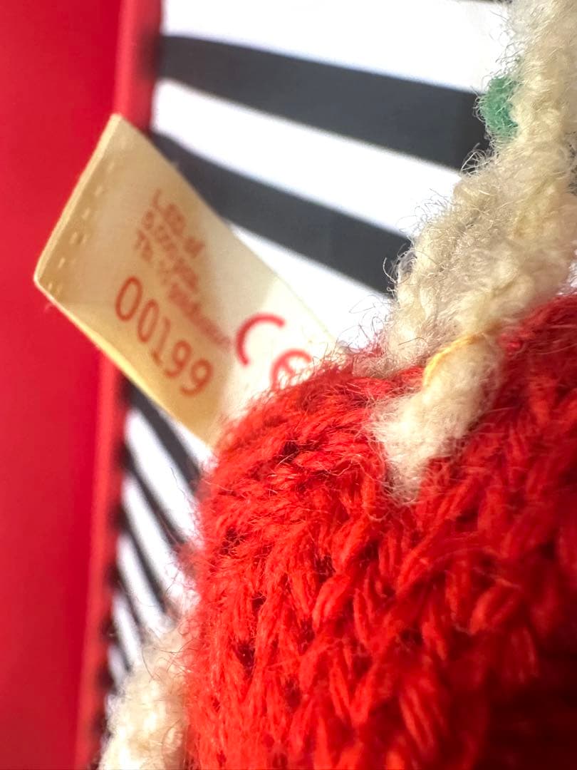 シュタイフ 1996年リミテッドエディションテディベアークリスマスオーナメント②