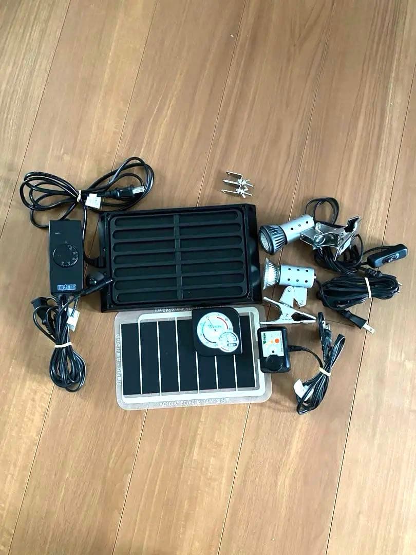 爬虫類・両生類用電気ヒーターセット