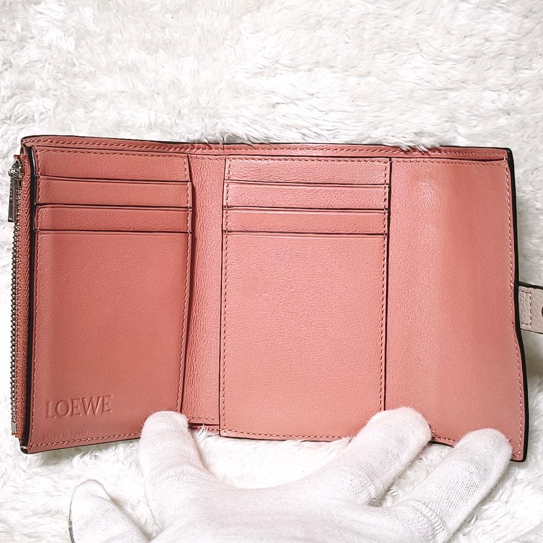 美品✨ LOEWE ロエベ バーティカルウォレット スモール 箱 付属品