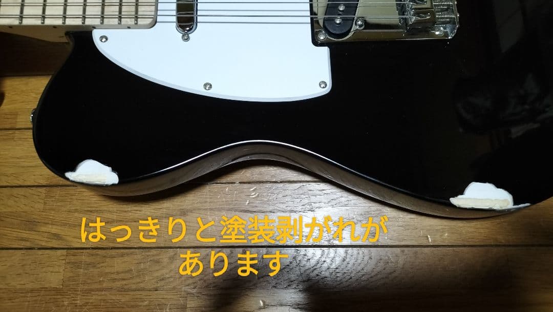 スクワイヤー by fender　テレキャスター　黒