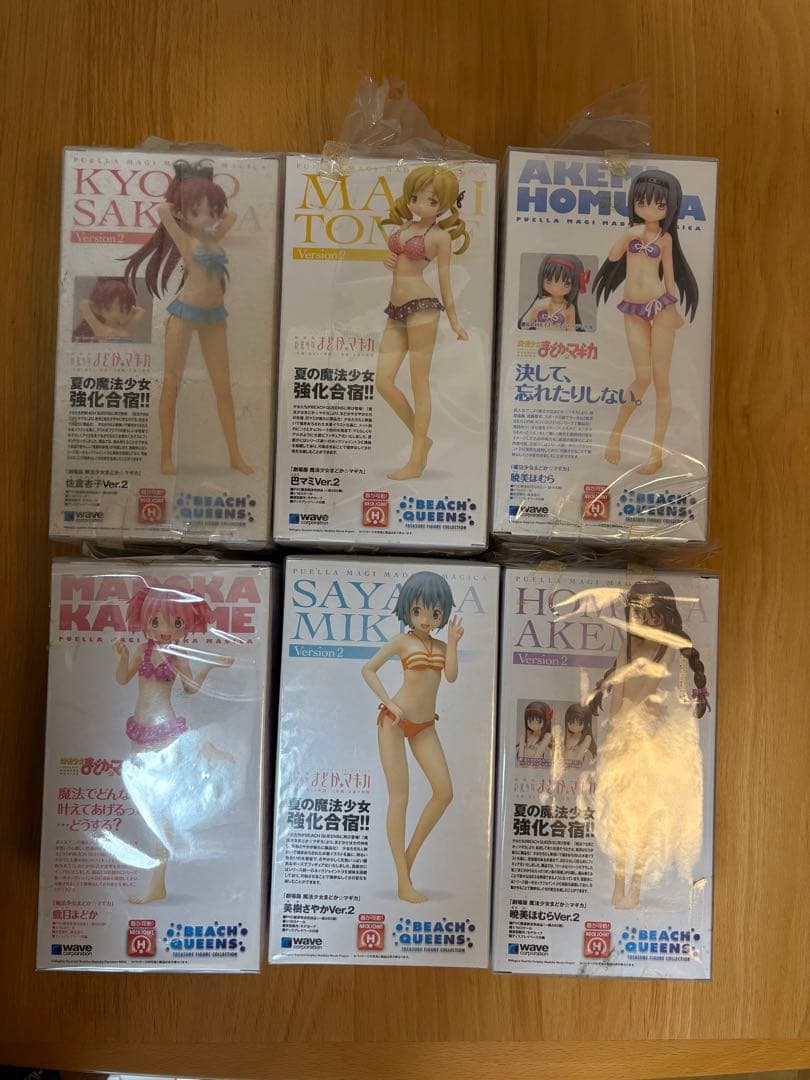 魔法少女　まどかマギカ　ビーチクイーンズ フィギュア 6体セット
