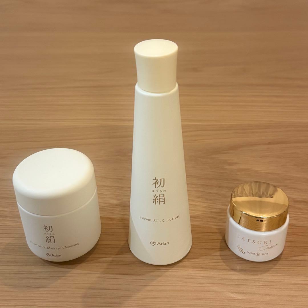 初絹クレンジング・ローション　SATSUKIクリームセット