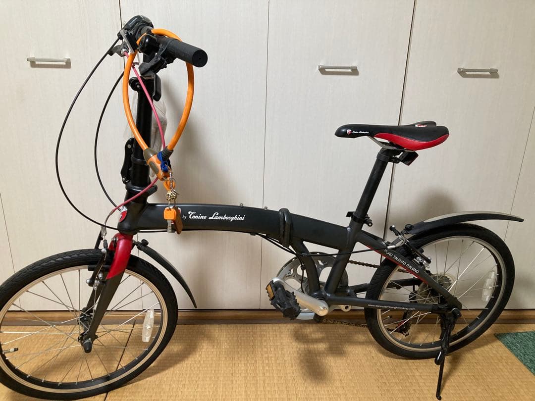 Tonino Lamborghini 折りたたみ自転車 グレー