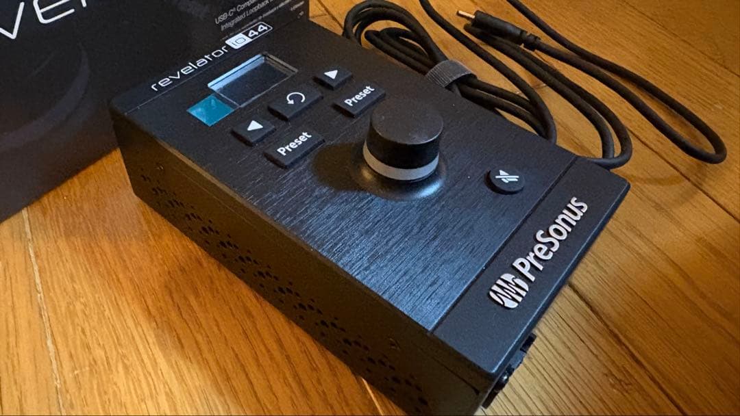 PRESONUS revelator io 44 オーディオインターフェース