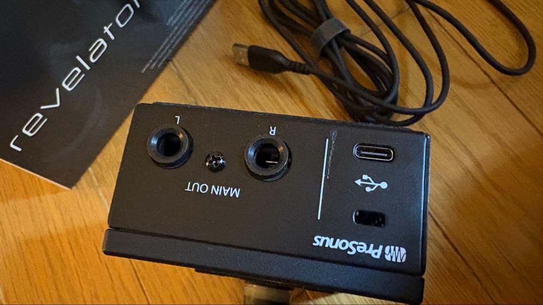 PRESONUS revelator io 44 オーディオインターフェース