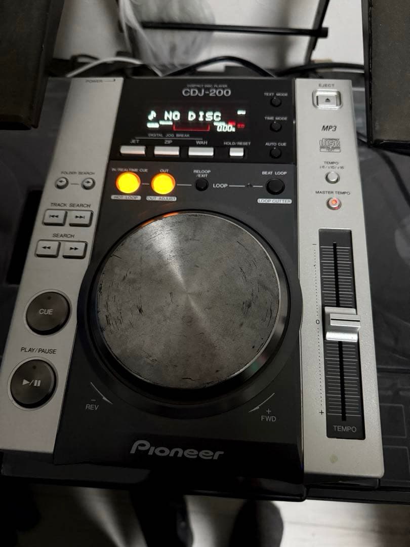 Pioneer CDJ-200 MP3対応 DJ機材