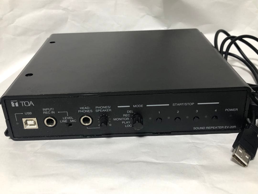 TOA EV-20R　サウンドリピーター　　メロディクス構成品　アンプ　説明書