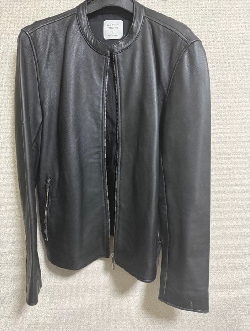 【完売品】UNITED TOKYO シングルライダース　サイズ3 ⭕️