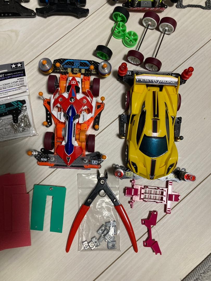 ミニ四駆　引退セット　レーサーズボックス　マッハフレーム