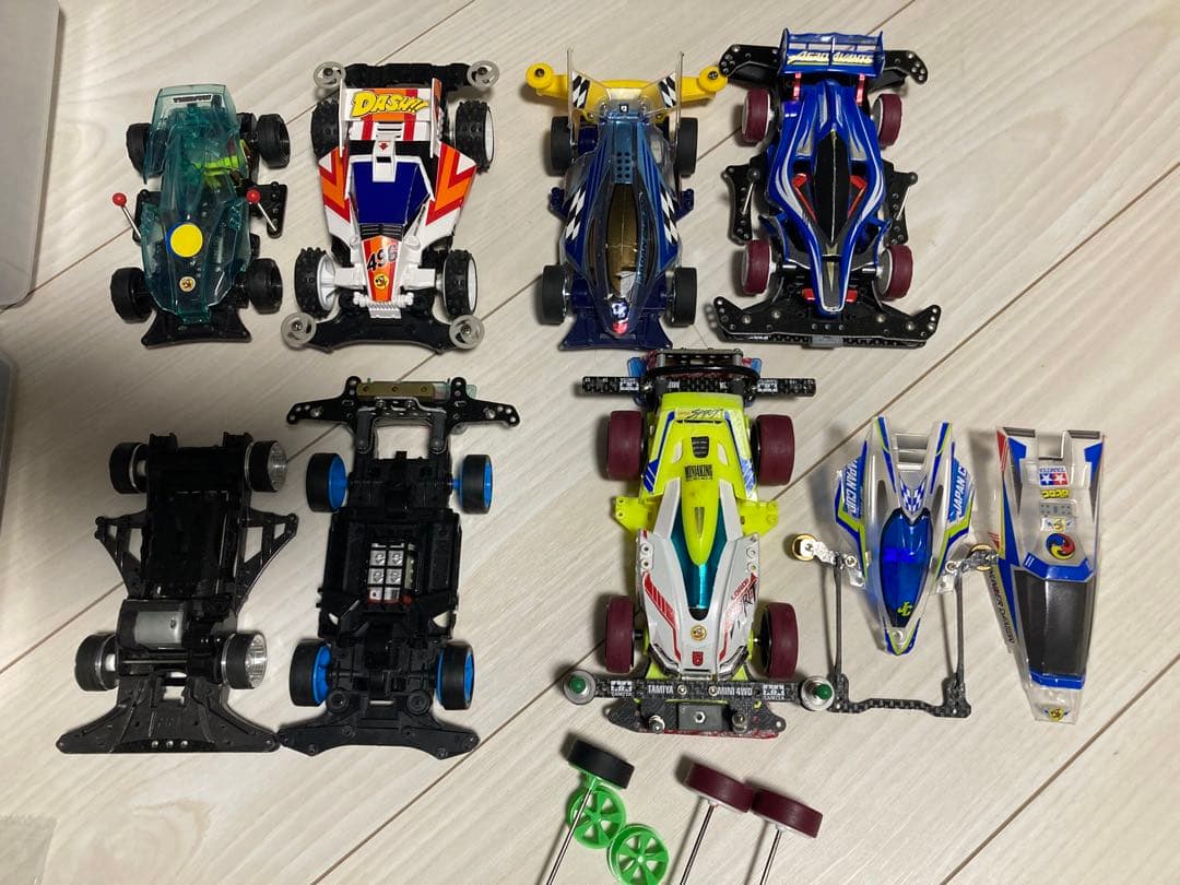 ミニ四駆　引退セット　レーサーズボックス　マッハフレーム