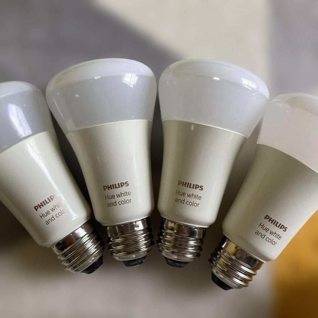 値引　PHILIPS Hue LED電球 フルカラー4個 他 まとめ売り