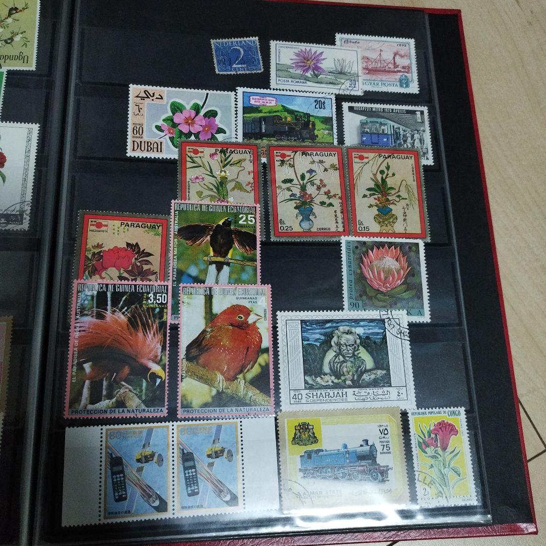 【当時物】使用済　海外切手　プレミア　レトロ　アンティーク