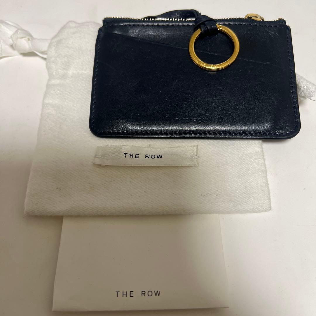 The Row ネイビー ケース カードケース