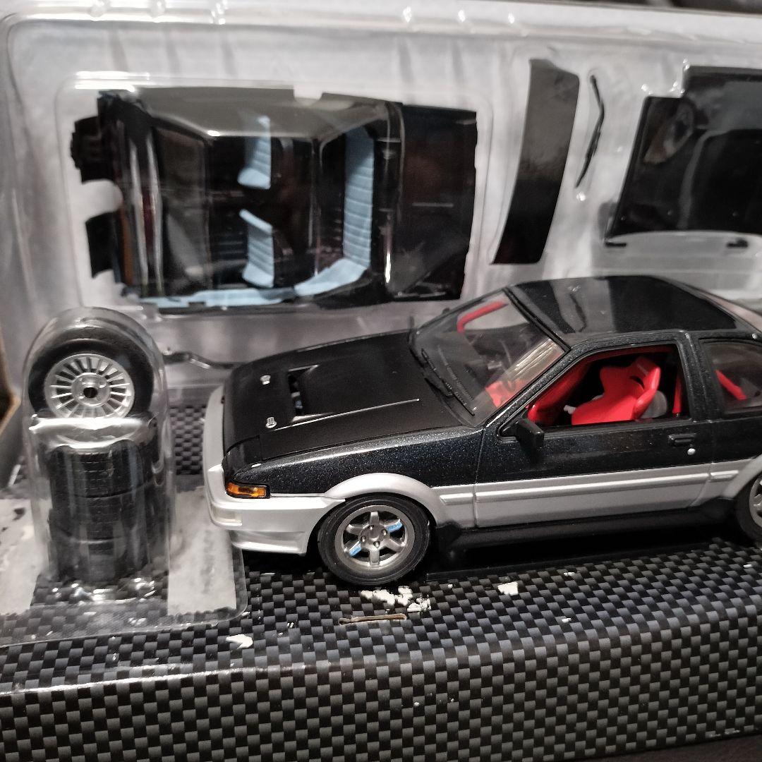 祝600評価DISM AE86後期型1985年ハチロクautoart風精巧モデル