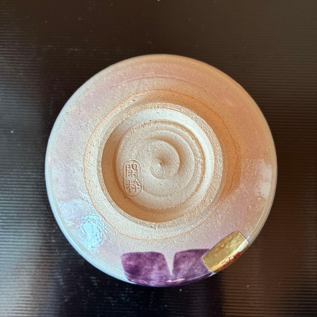 茶道　茶盌　杣山焼　乾山立雛