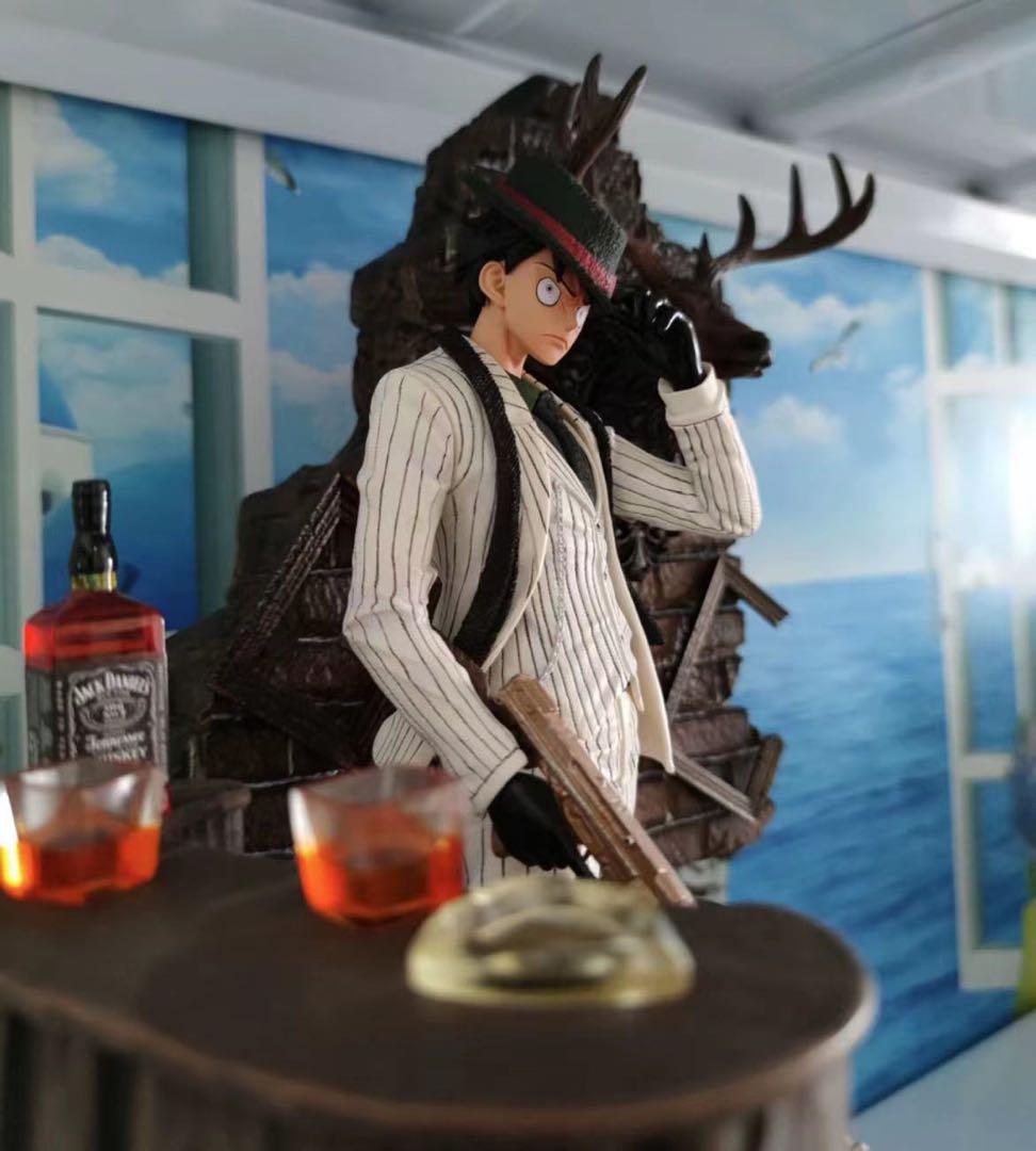 ワンピース ルフィ ガレージキット ガレキ スタチュー⑥②