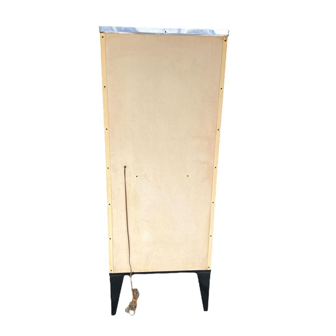 【希少品】昭和 レトロ　紫外線消毒器 ＆ 保管庫 床屋 理容店 ヴィンテージ