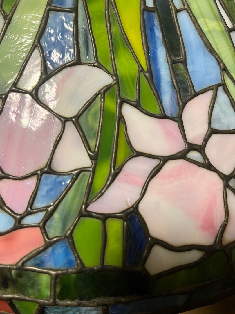 巨大な20インチ　水仙　ティファニー　吊り下げペンダントライト 3灯