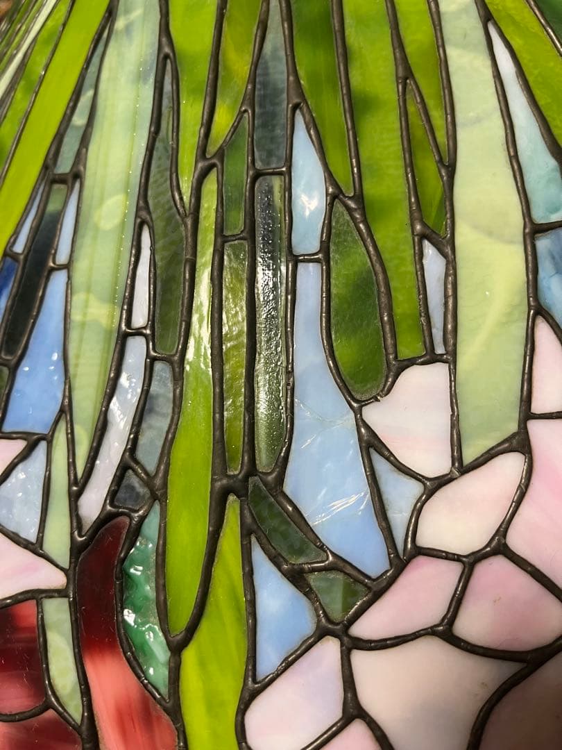 巨大な20インチ　水仙　ティファニー　吊り下げペンダントライト 3灯