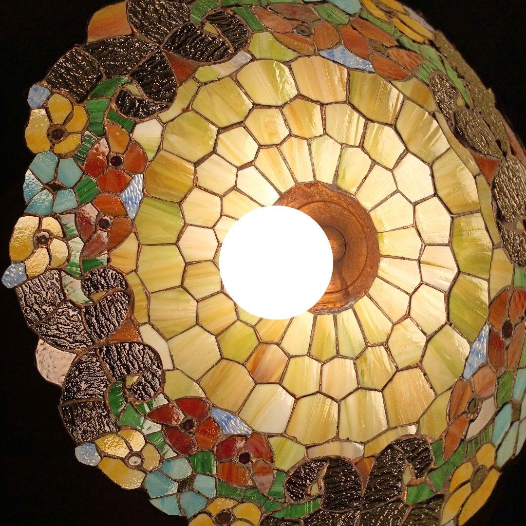 ステンドグラス ステンドグラス吊下ランプ ペンダントライト