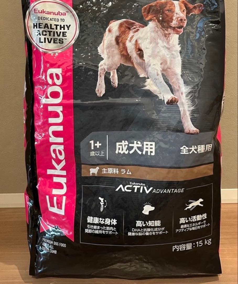 Eukanuba 成犬用 ドライフード 15kg ラム
