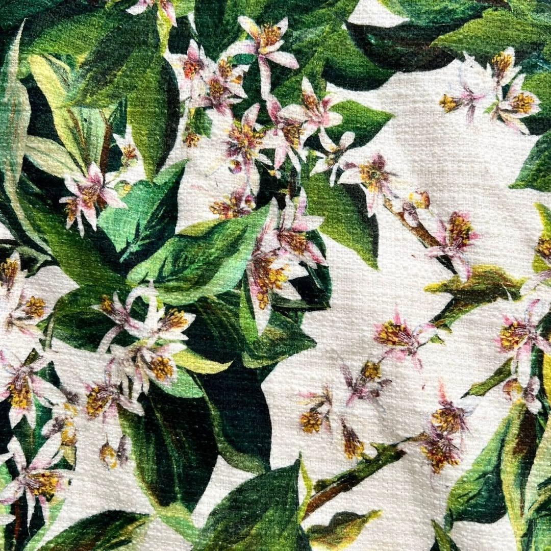 DOLCE&GABBANA フローラル ボタニカル ミディタイトスカート 40