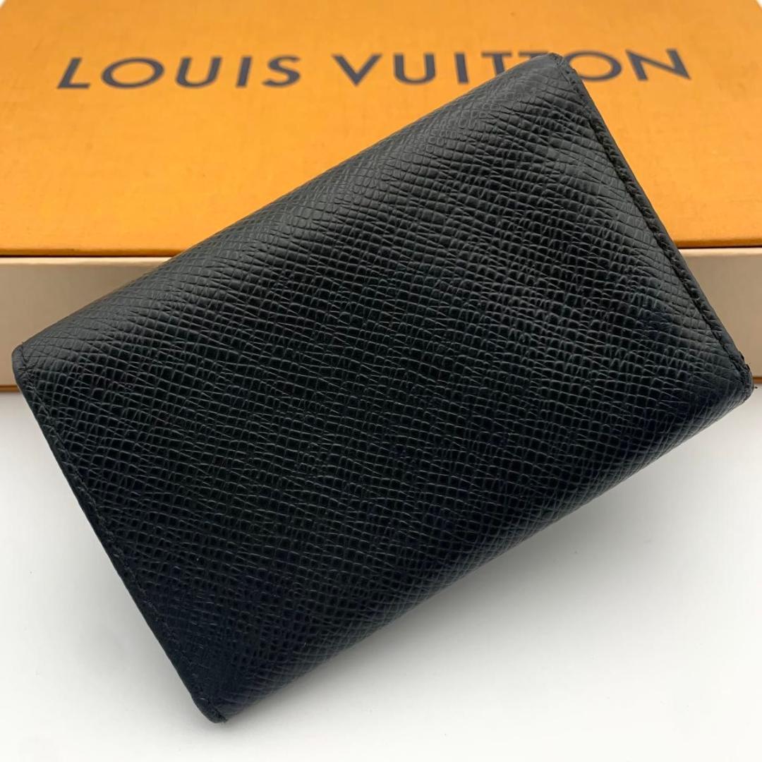 鑑定済み ルイヴィトン ミュルティクレ6 キーケース キーホルダー タイガ 黒