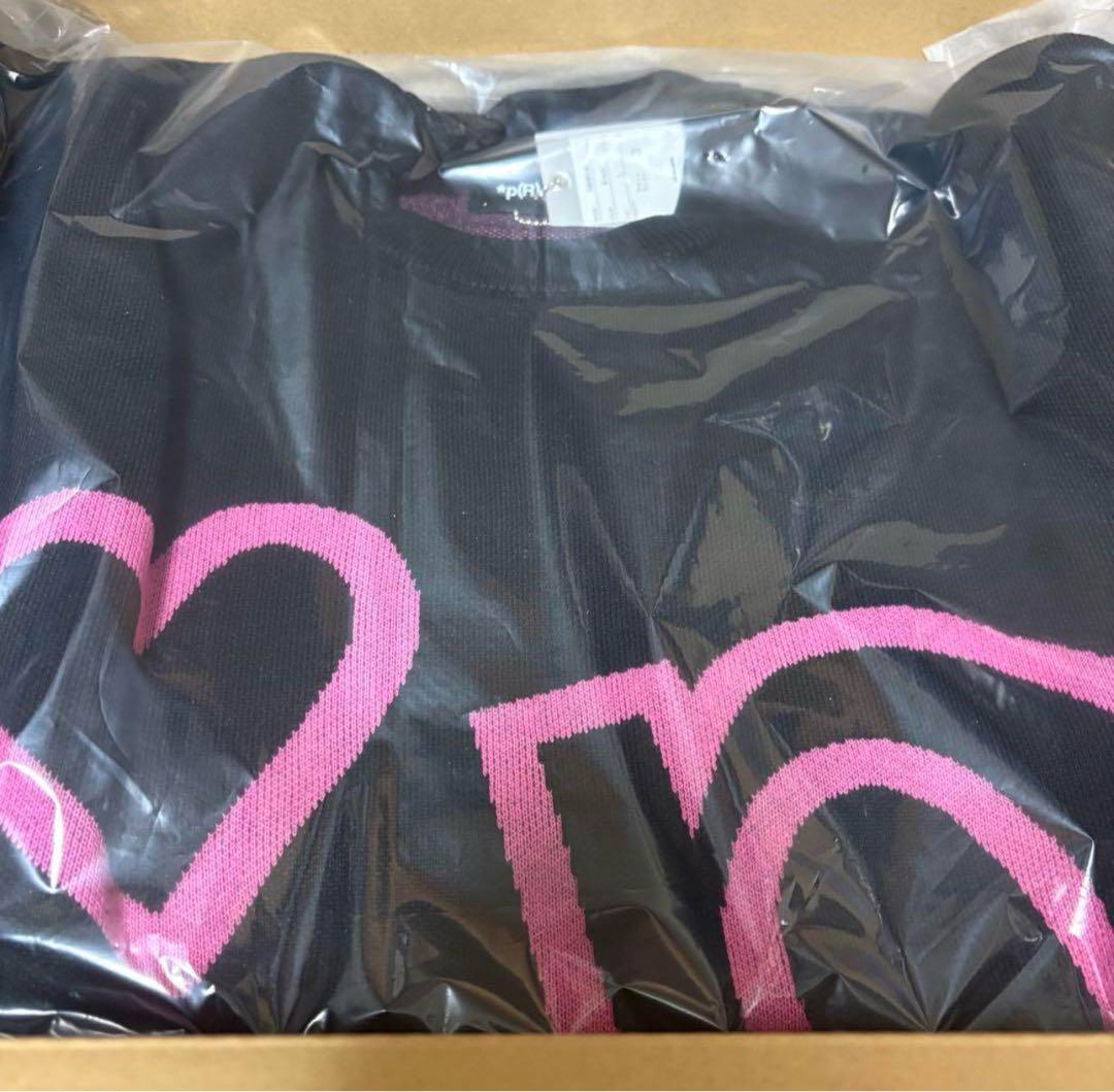 *p(R)ojectR® Heart P Knit Lサイズ　ニット