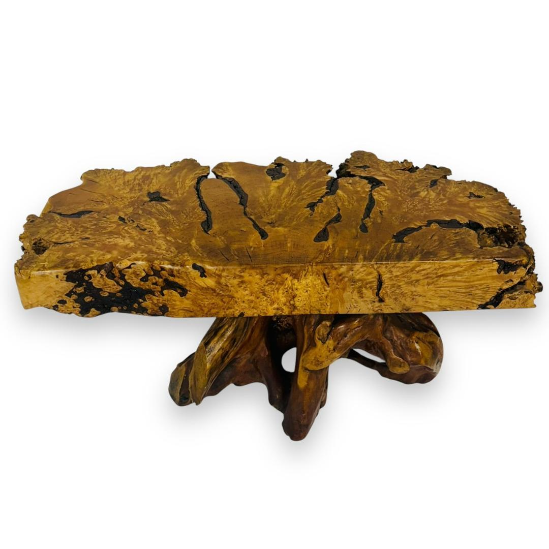 一枚板　座卓　天然木　ローテーブル