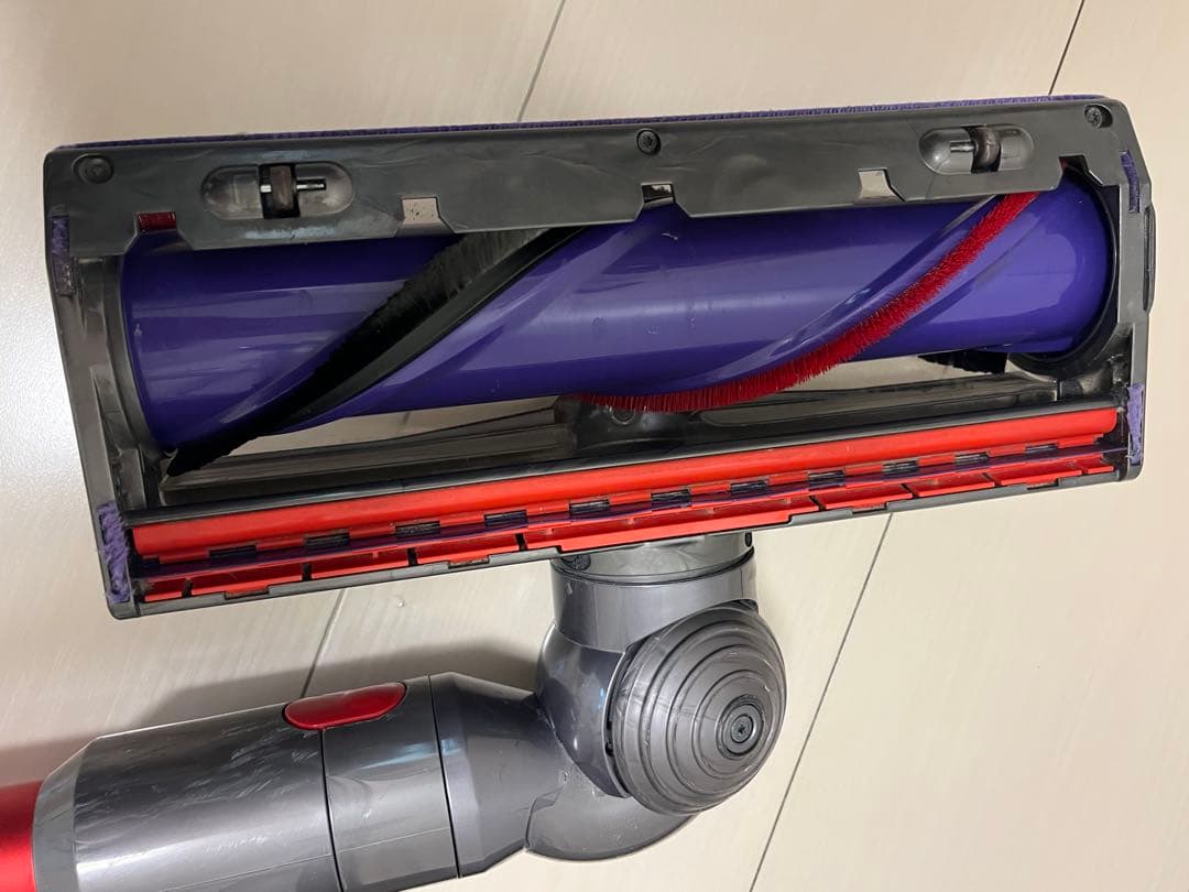 ダイソン スティッククリーナー SV12 MH RD スタンド付き