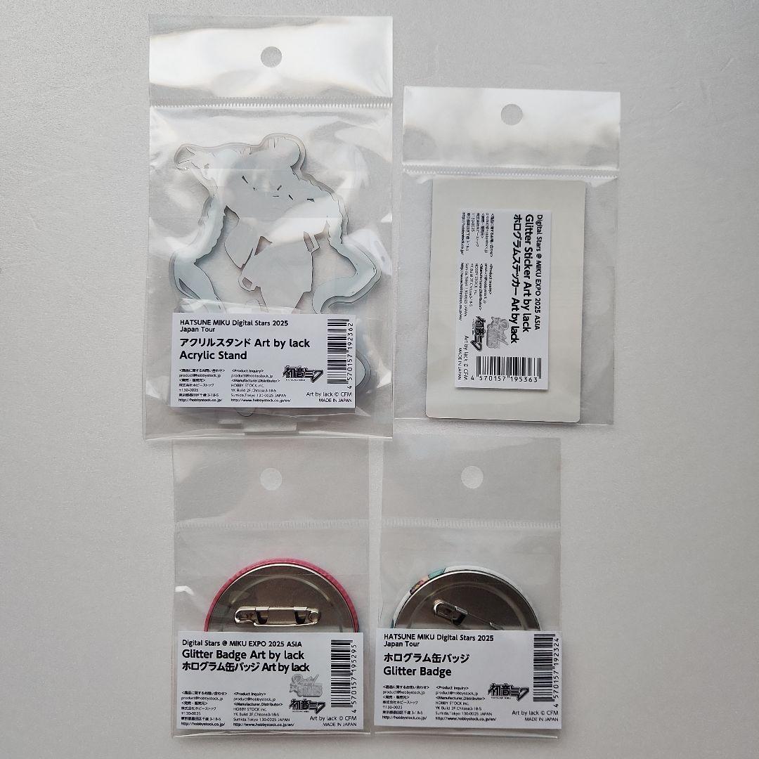 MIKU EXPO Digital StarS アクスタ 缶バッジ ステッカー
