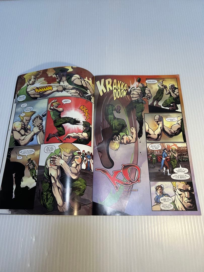 【ストリートファイター x GIジョー #2／IDWコミック・初版】 アメコミ