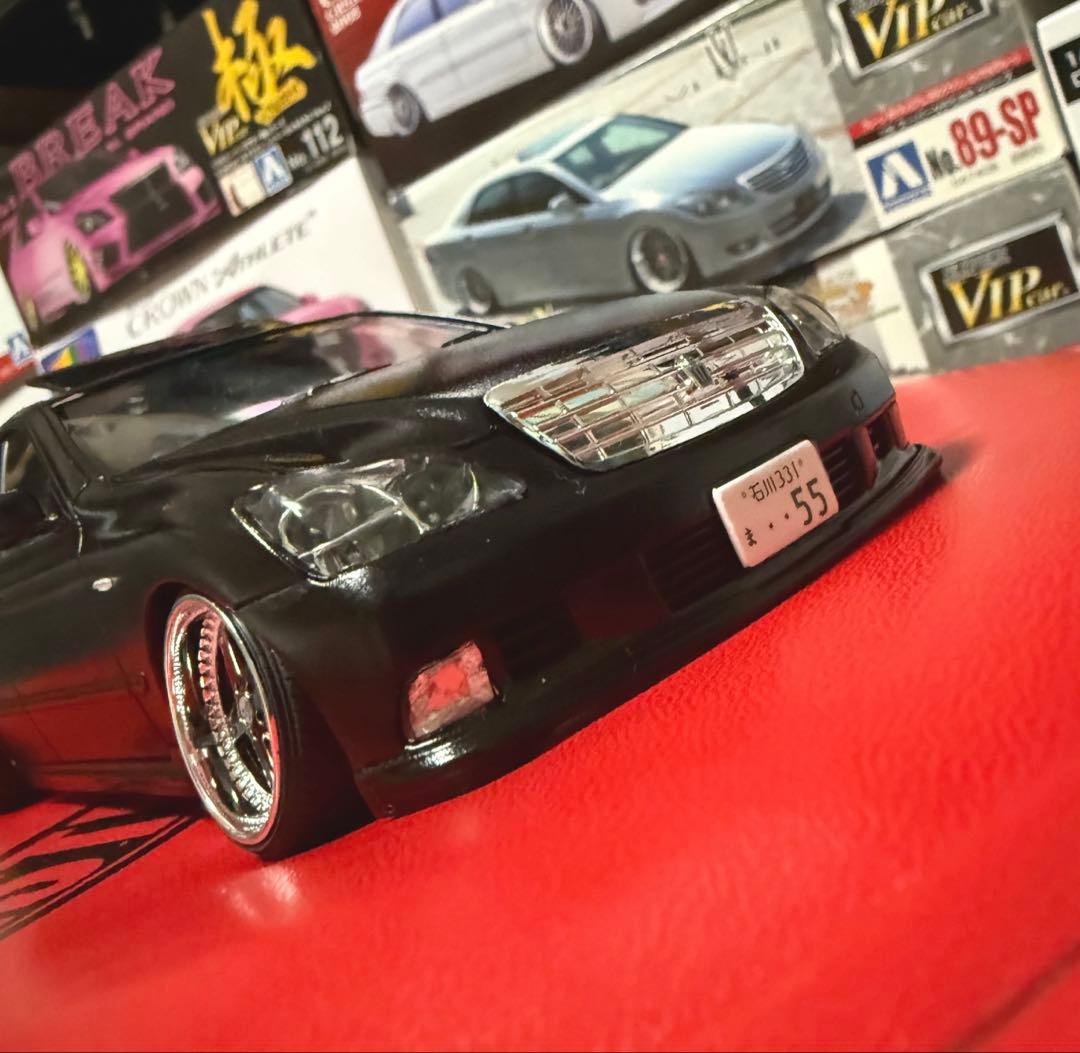 アオシマ GRS182 クラウン アスリート