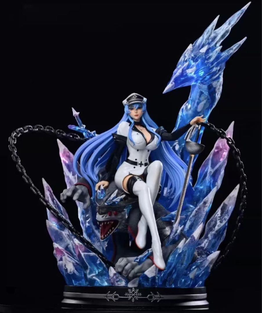 アカメが斬る! エスデス   フィギュア ガレージキット スタチュー