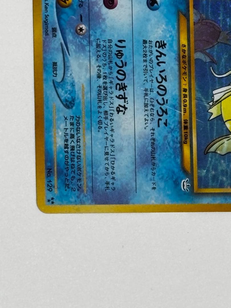 【即購入可能】ひかるコイキング めざめる伝説　旧裏