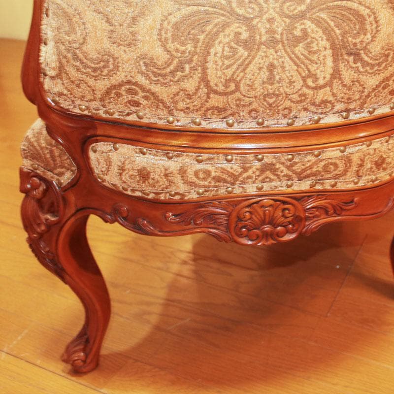 S字ソファ 二人掛け ヴィンテージ風 ソファ ベンチ 密談椅子 230-116