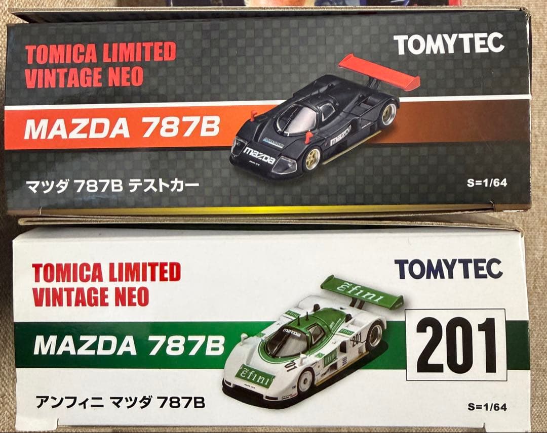 エ*ー様 TOMICA MAZDA 787B テストカー 、アンフィニーマツダ